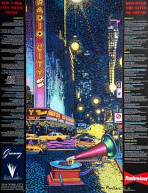 David Parker, 1994 Grammy Awards Poster, Radio City, Poster