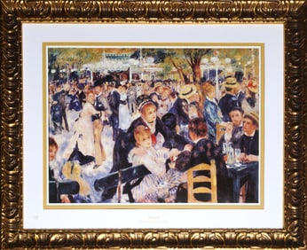 After Pierre-Auguste Renoir, Bal du Moulin de la Galette, Encreluxe Lithograph
