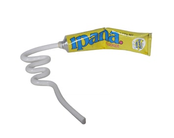 Geoffrey Rose, Frozen Moments - Ipana Fluoride, Resin Sculpture