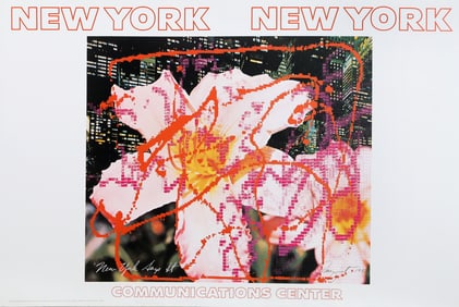 James Rosenquist, New York, New York - Communications Center, Poster