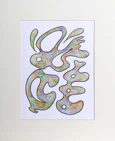 Francis Schanz, Puzzle, Marker and colored pencil on paper