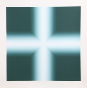 Babe Shapiro, Green v. 2, Screenprint