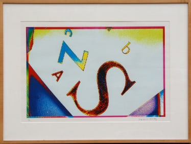 Beth Story, Visual Chemistry - Alphabet, Digital Print