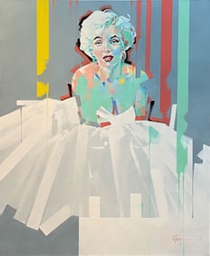 David Thorpe, Marilyn, Oil on Canvas
