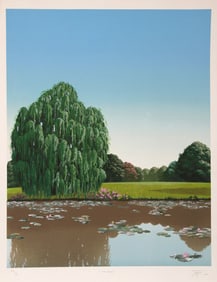 Michel Tronel, The Willow, Lithograph