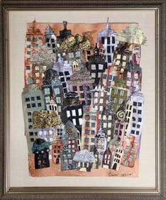 Susan Ullman, New York City, Mixed Media Collage