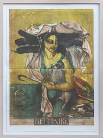 Paul Wunderlich, Brumaire, Lithograph