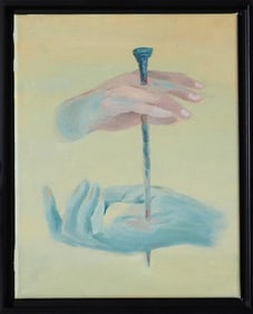 Xinyu Yu, Mechanical Bonds I, Oil on Canvas