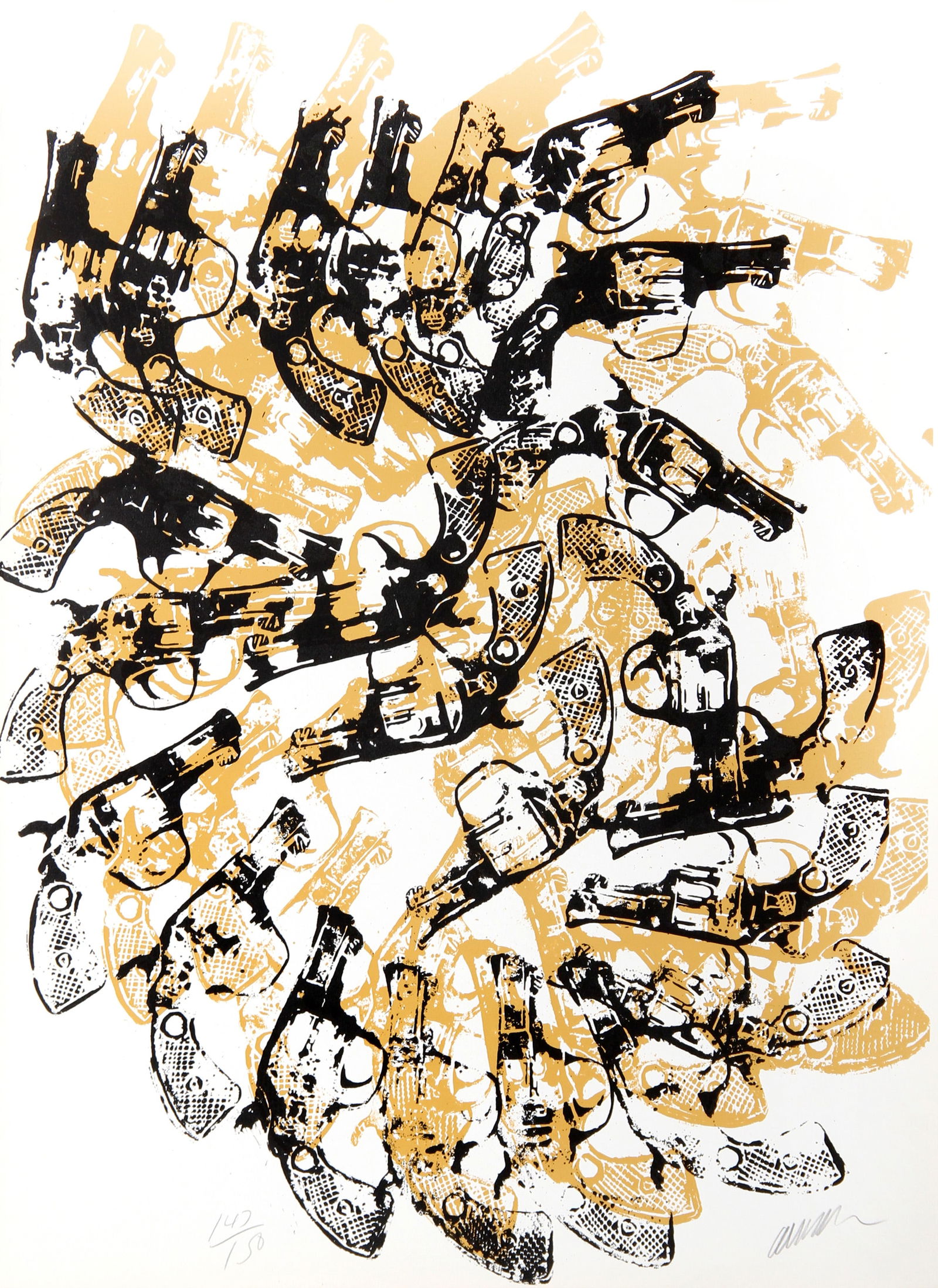 Arman, Yang and Bang, Screenprint (1 of 2)