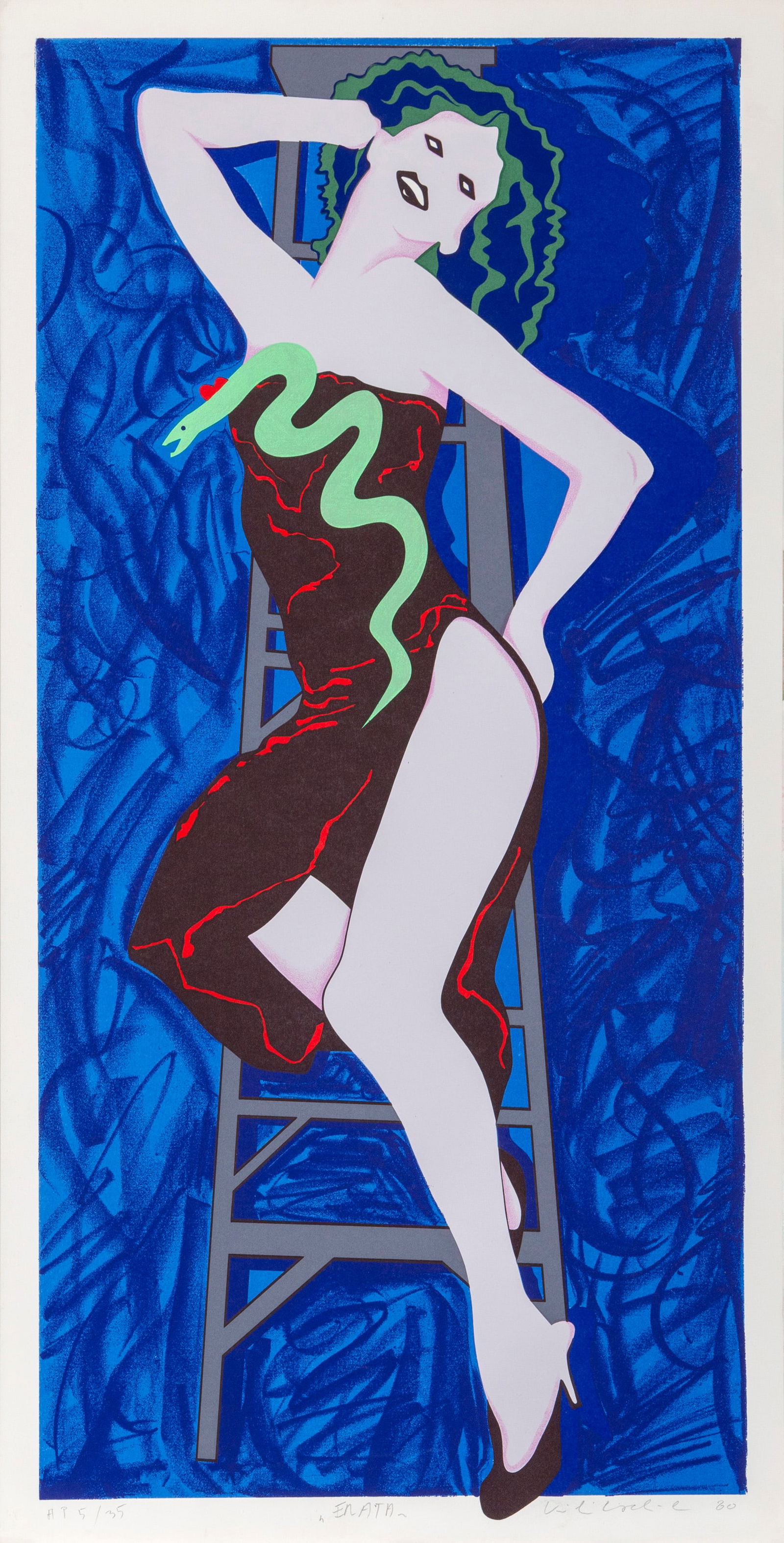 Kiki Kogelnik, Erato, Screenprint (1 of 5)