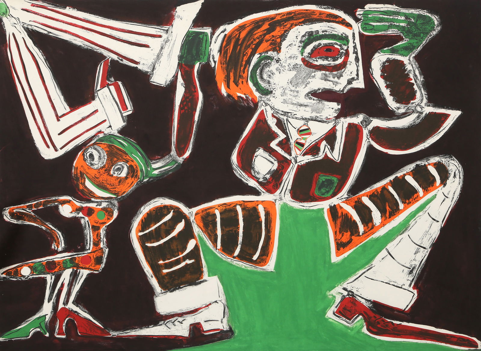 George McNeil, Debonair Disco, Etching (1 of 4)