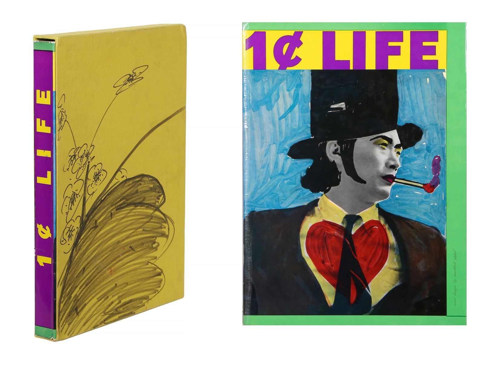 Walasse Ting, 1 cent Life, Portfolio Book with Sixty-Two prints, drawing (1 of 5)