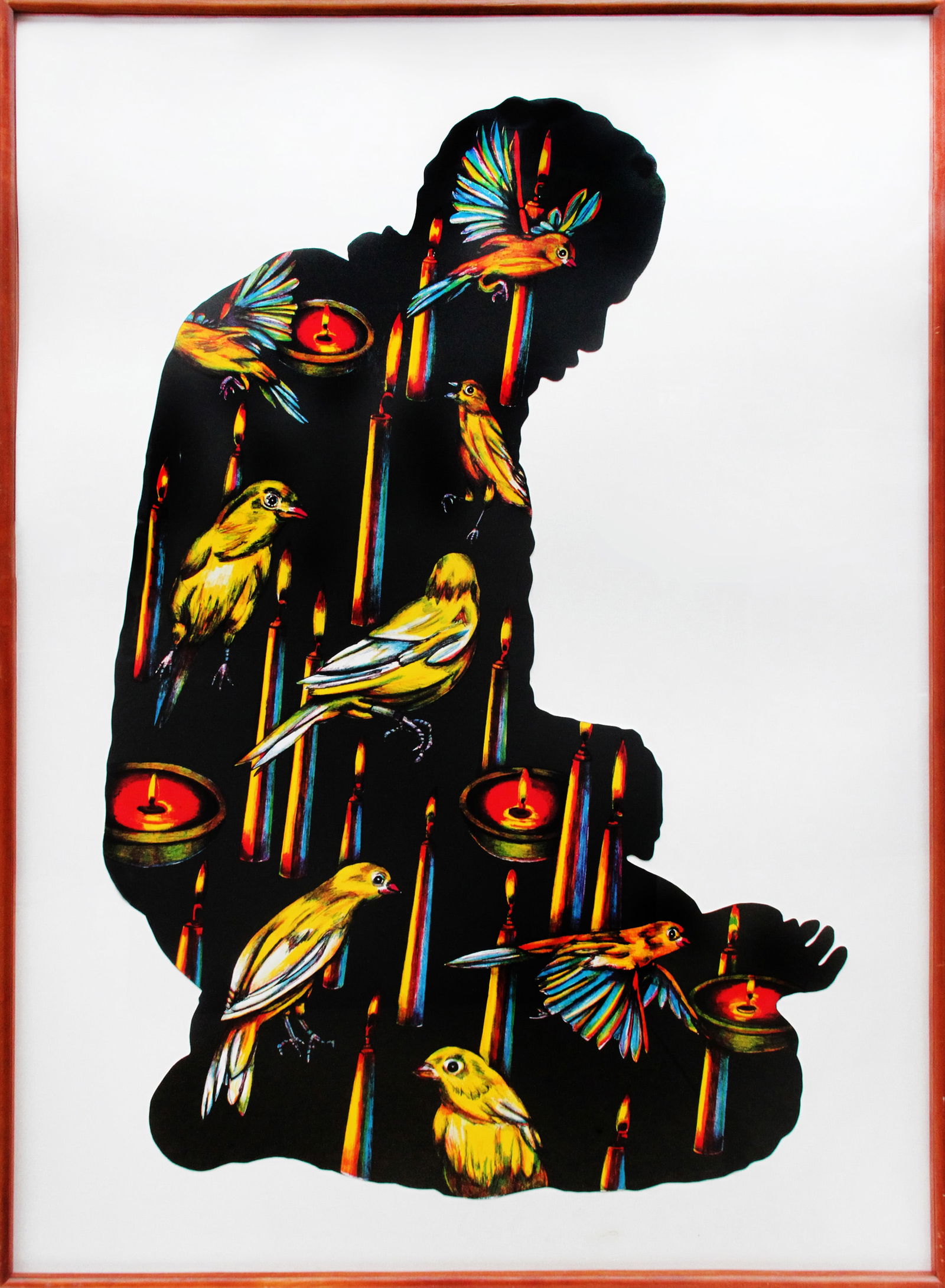 Grace Graupe-Pillard, Plates of Light, Cut-out Lithograph: Artist: Grace Graupe-Pillard, American Title: Plates of Light Year: 1991 Medium: Cut-out Lithograph, signed and numbered in pencil Edition: 30/30 Size: 45 x 33 in. (114.3 x 83.82 cm) Frame Size: 46.5