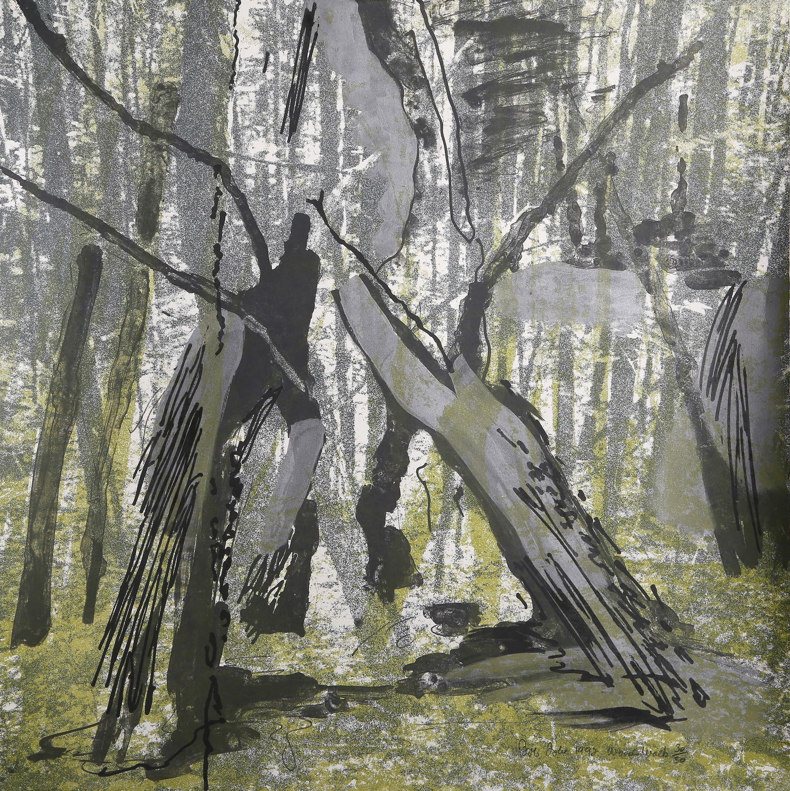 Robert Lobe, Woods Walk, Lithograph (1 of 4)