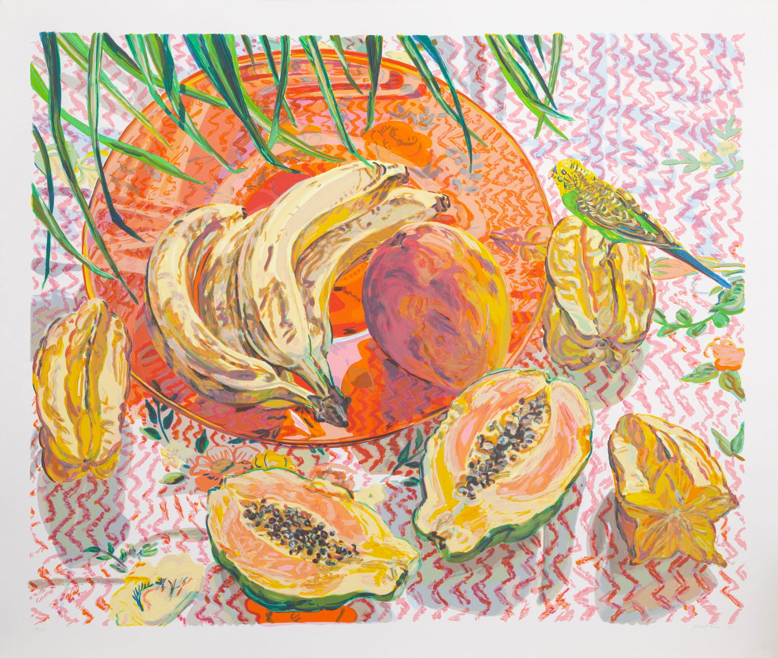 Janet Fish, Still Life with Tropical Fruits, Screenprint (1 of 4)
