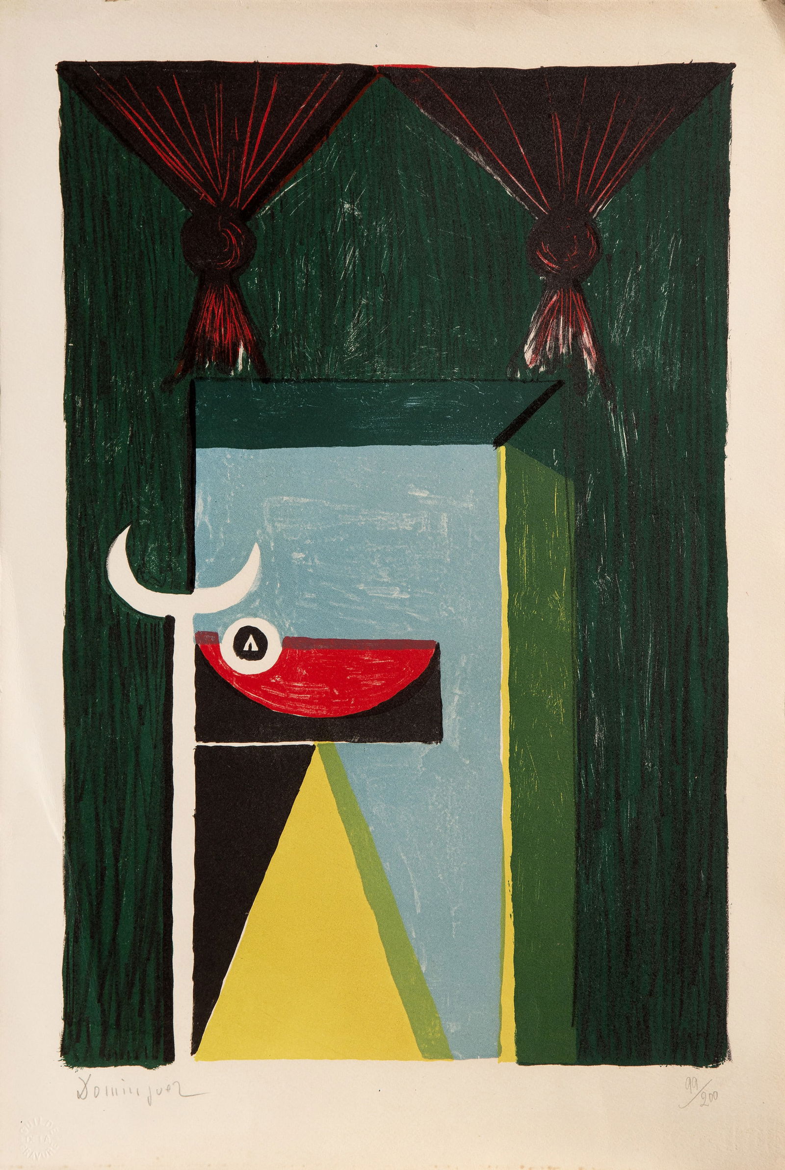 Oscar Dominguez, Tauromachie, Lithograph (1 of 4)