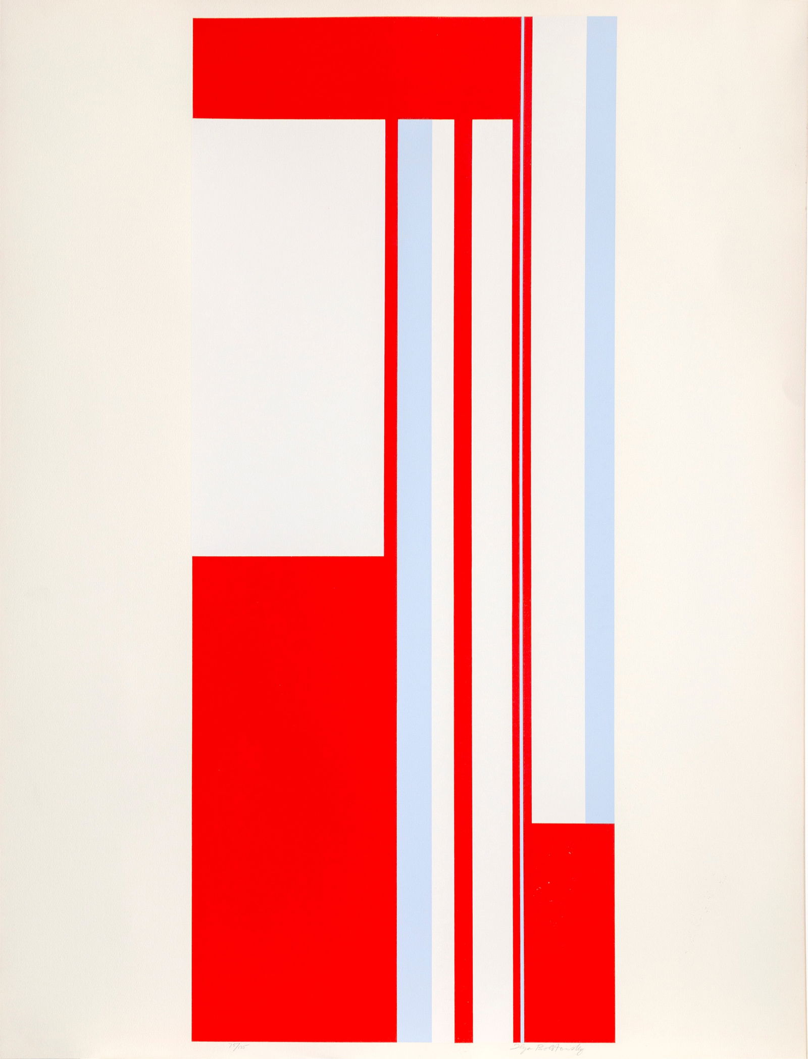 Ilya Bolotowsky, Series 1, Screenprint (1 of 4)