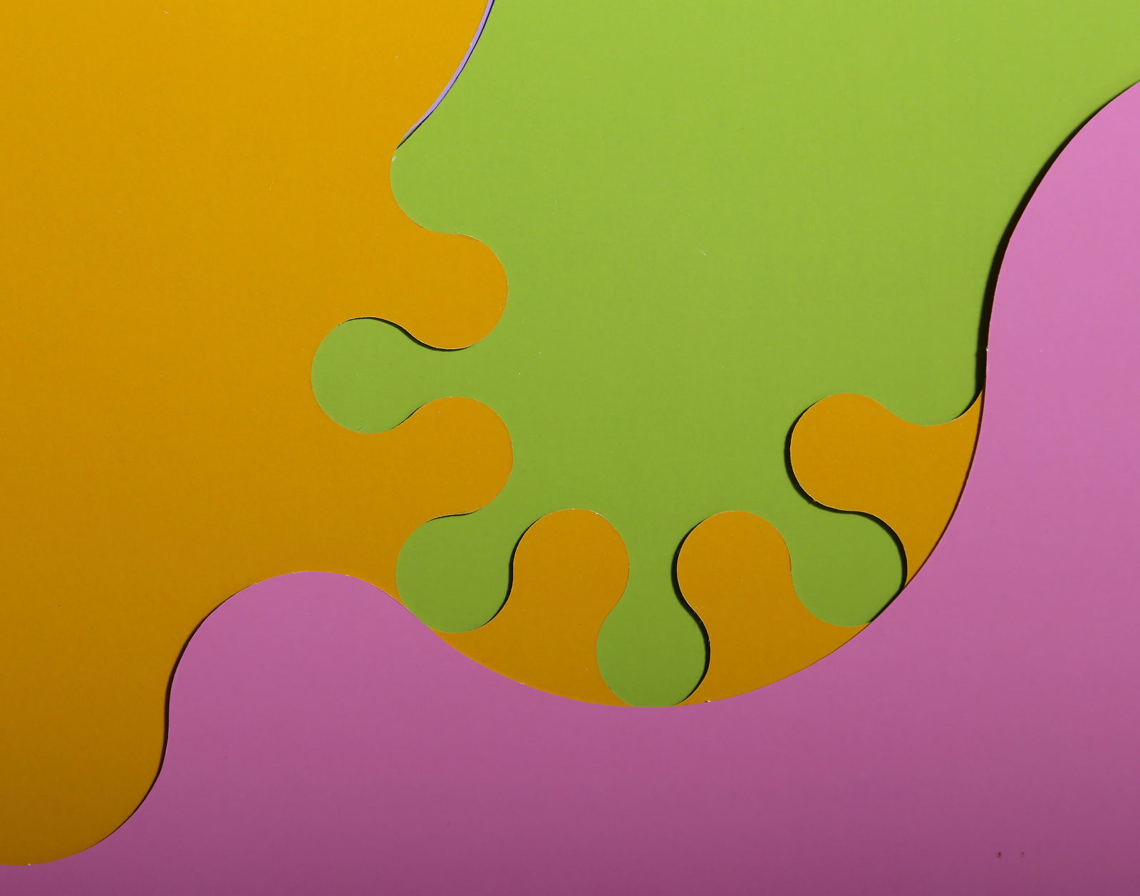 Karl Gerstner, AlgoRythm No. 9, Screenprint Assemblage - 2