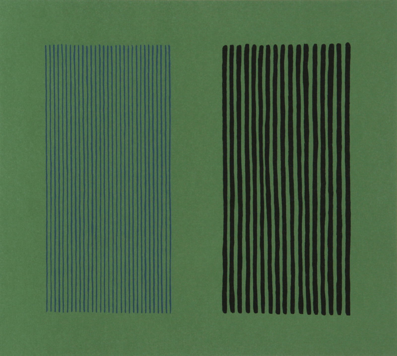 Gene Davis, Green Giant, Lithograph (1 of 3)