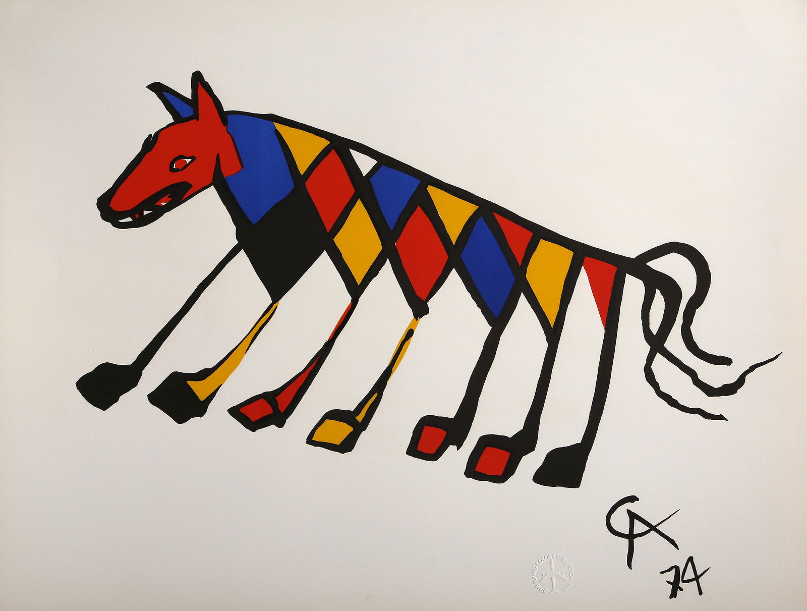 Alexander Calder, Beastie, Lithograph (1 of 4)