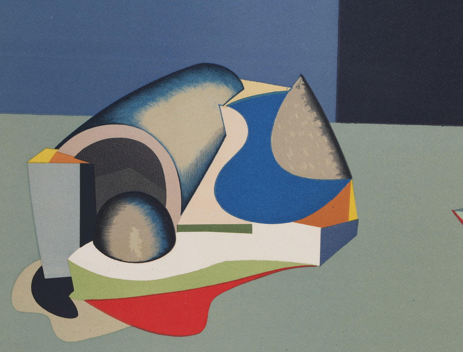 Jean Helion, Composition, Lithograph - 2