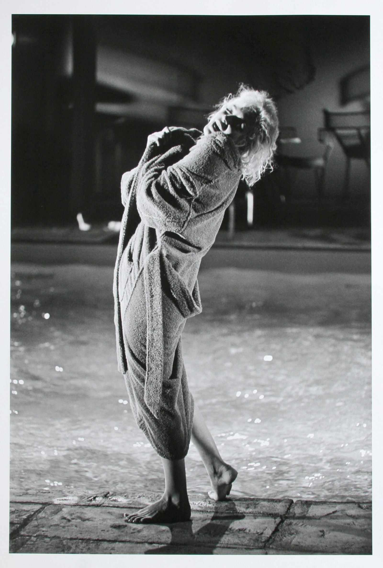 Lawrence Schiller, Marilyn Monroe in Something's Got to Give, Photograph: Artist: Lawrence Schiller, American (1936 - ) Title: Marilyn Monroe in Something's Got to Give - 7 Year: 1962 (printed 2007) Medium: Gelatin Silver Print, Signed and numbered in marker Edition: AP