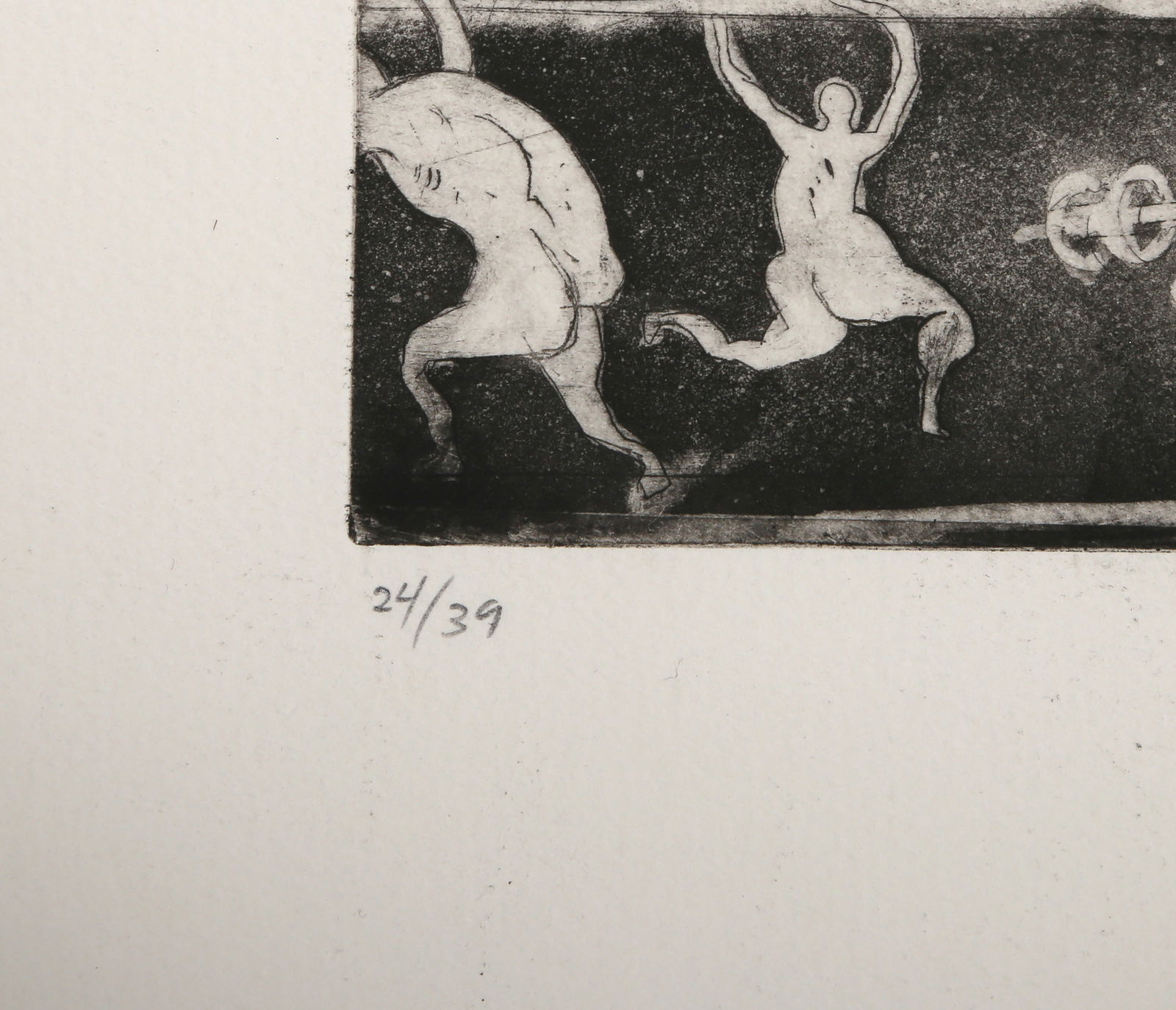 David Rathman, Serenade, Etching - 4