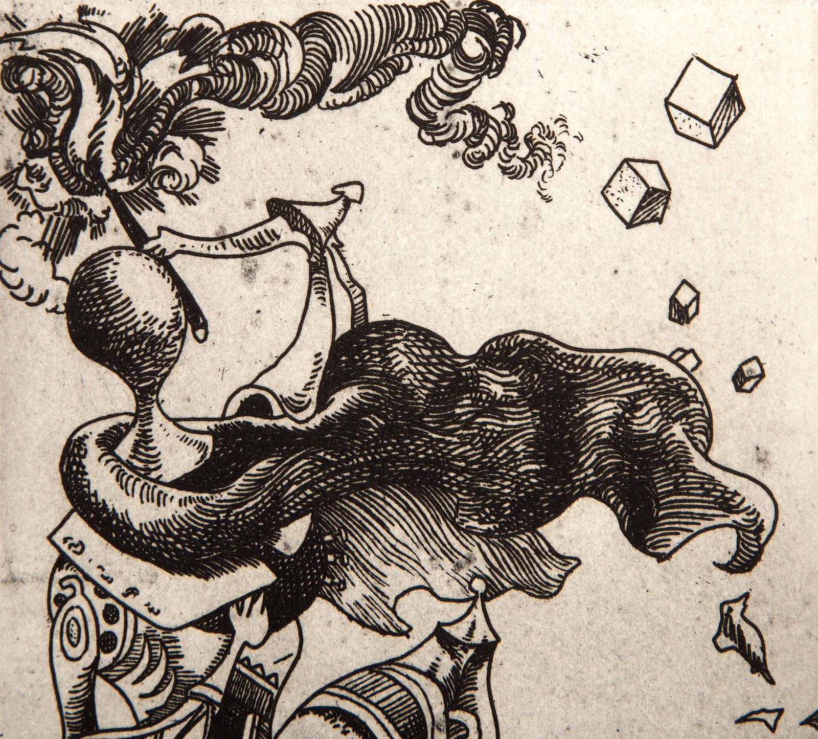 Kurt Seligmann, Sailing Ship, Etching - 3