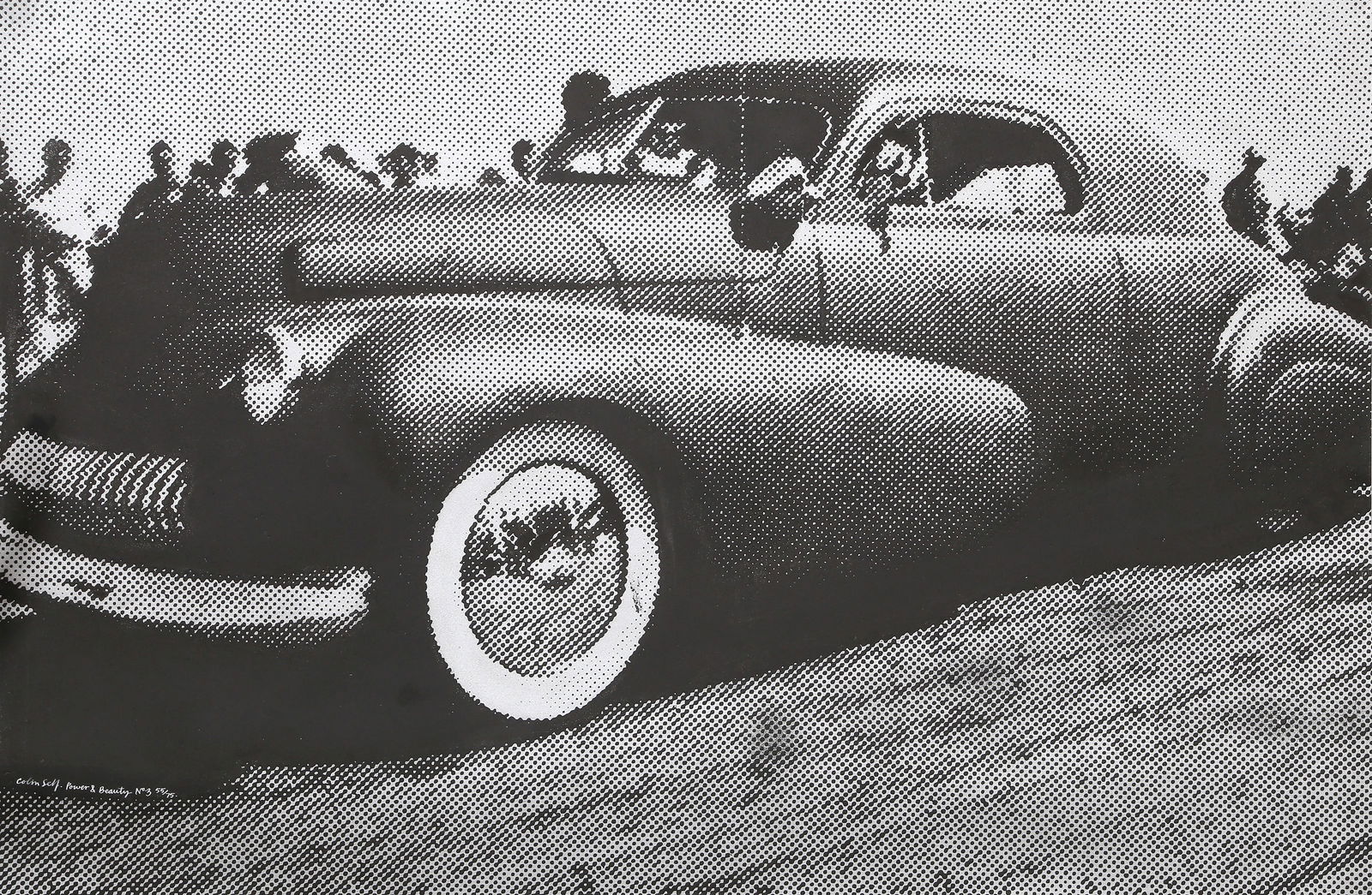 Colin Self, Power and Beauty No 3, Screenprint (1 of 4)