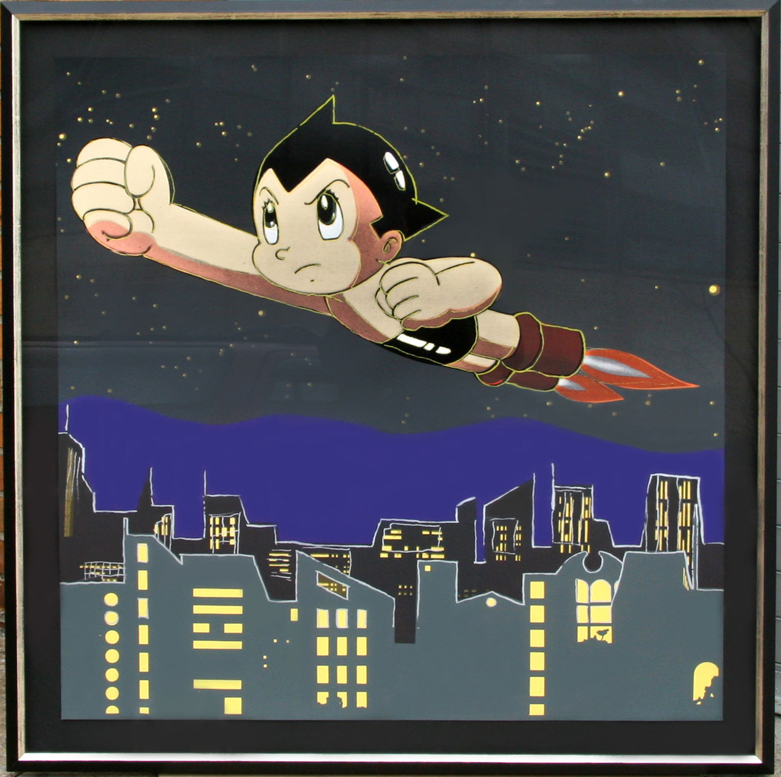 Rupert Jasen Smith, Astro Boy (Trial Proof), Screenprint: Artist: Rupert Jasen Smith, American (1953 - 1989) Title: Astro Boy (Trial Proof) Year: 1989 Medium: Screenprint on Lennox Museum Board with Diamond Dust, signed and numbered in pen Edition: TP 20/30