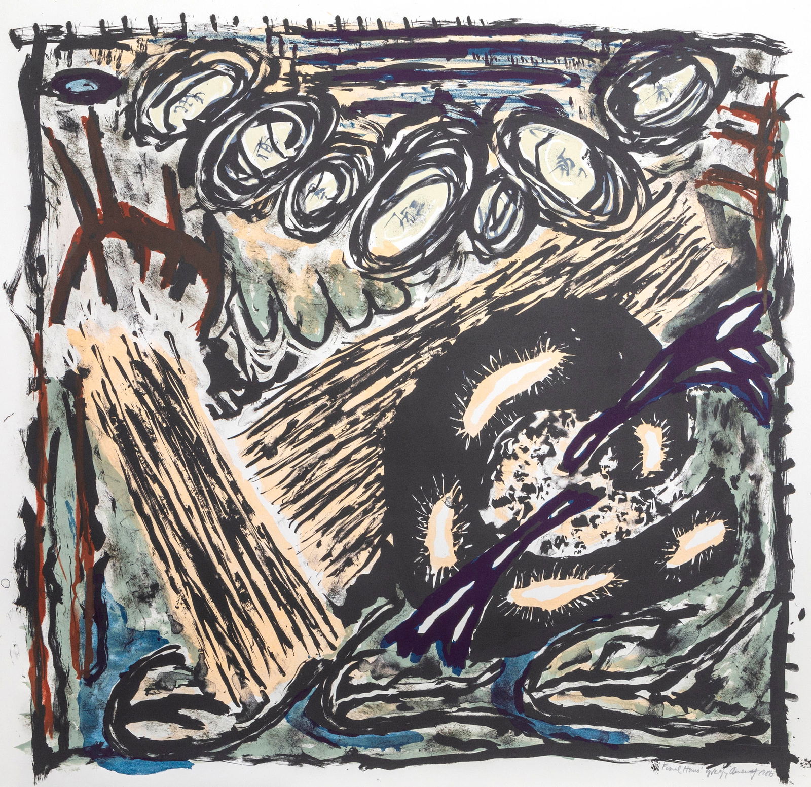 Gregory Amenoff, Final Hours, Lithograph (1 of 4)