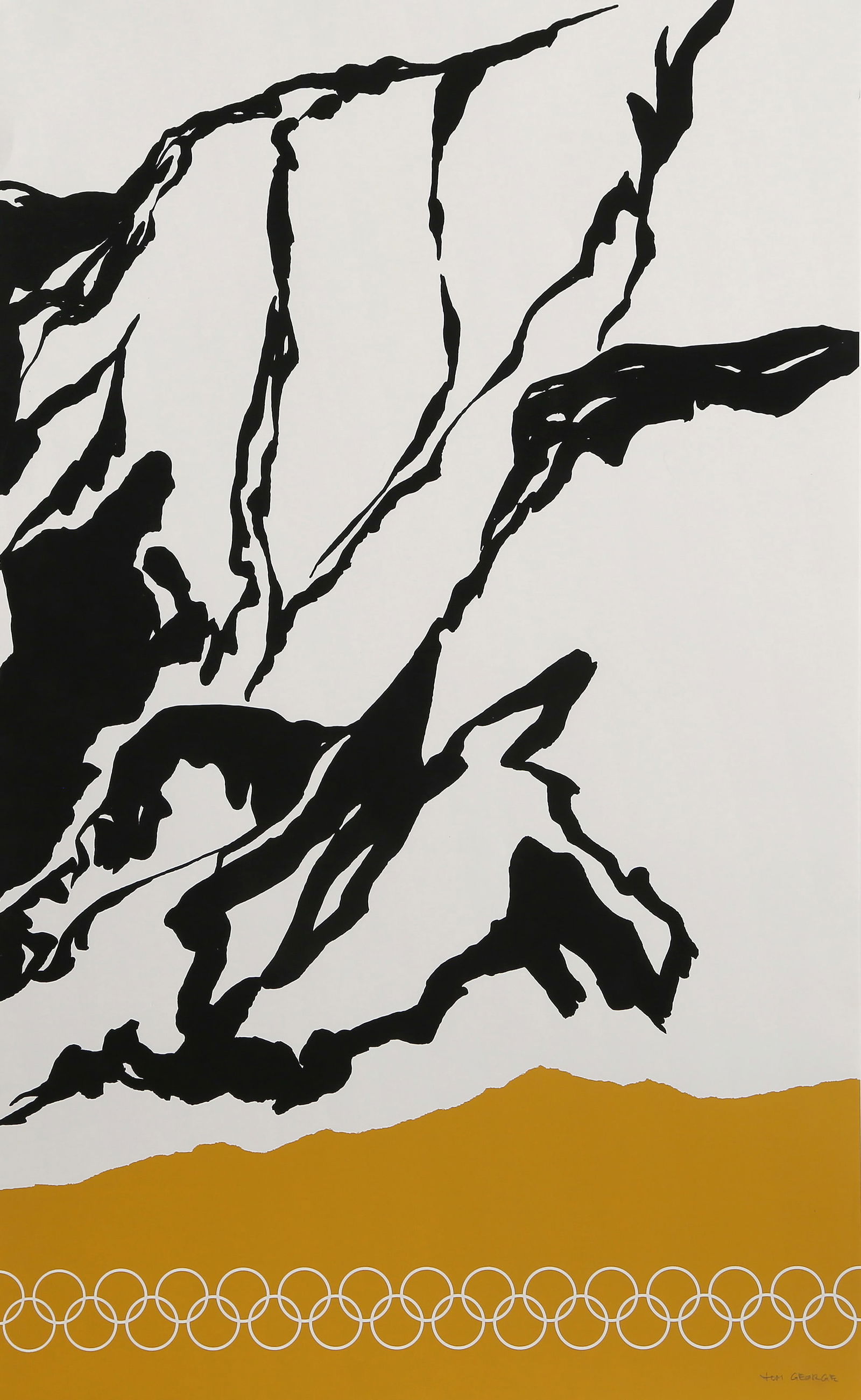 Tom George, Montreal Olympics, Screenprint (1 of 3)