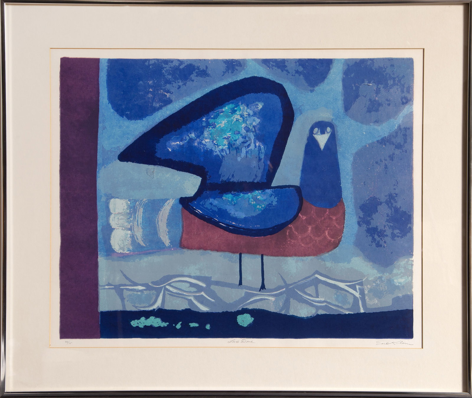 Earl Klein, Love Dove, Screenprint (1 of 7)