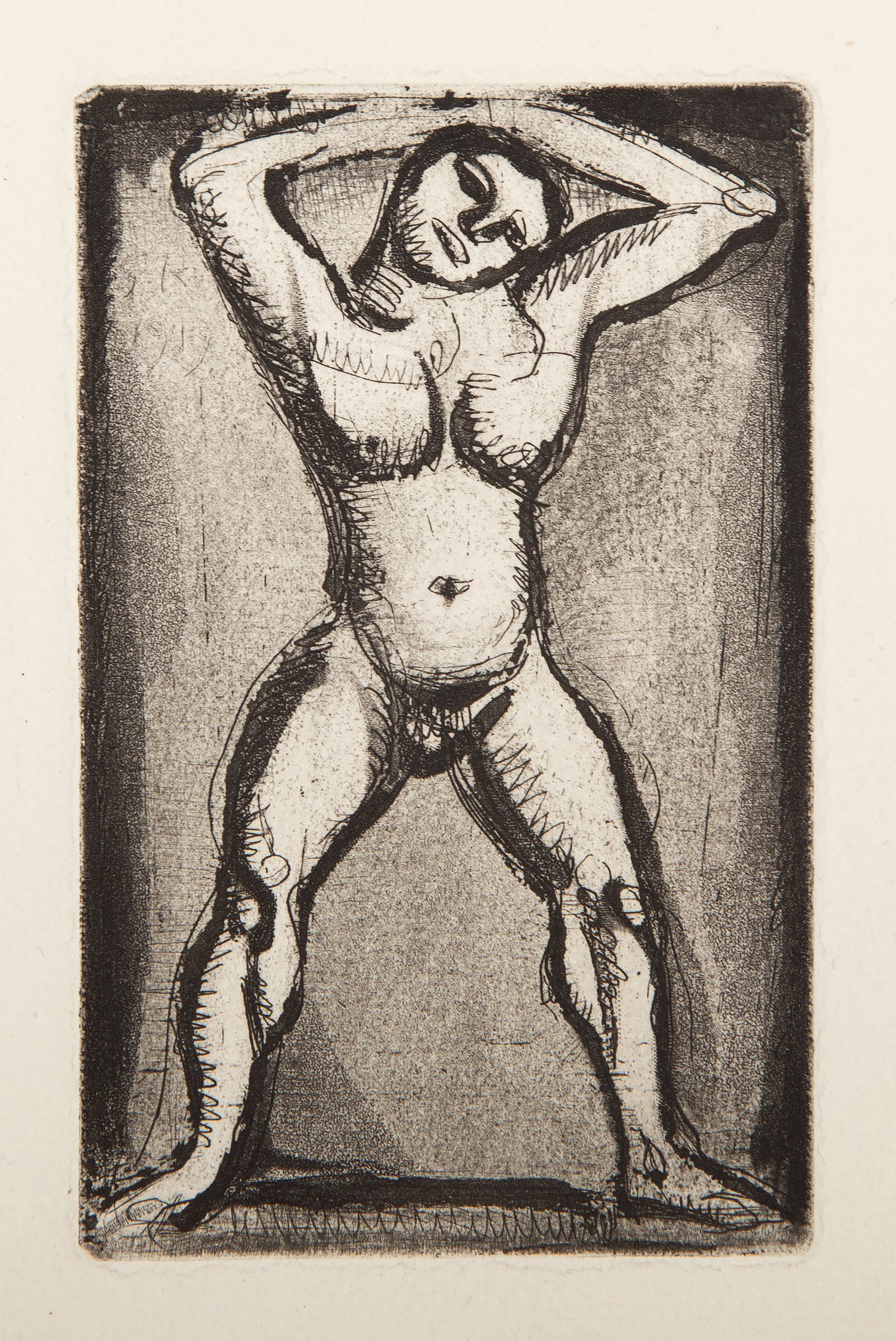 Georges Rouault, Acrobate II, Etching (1 of 4)