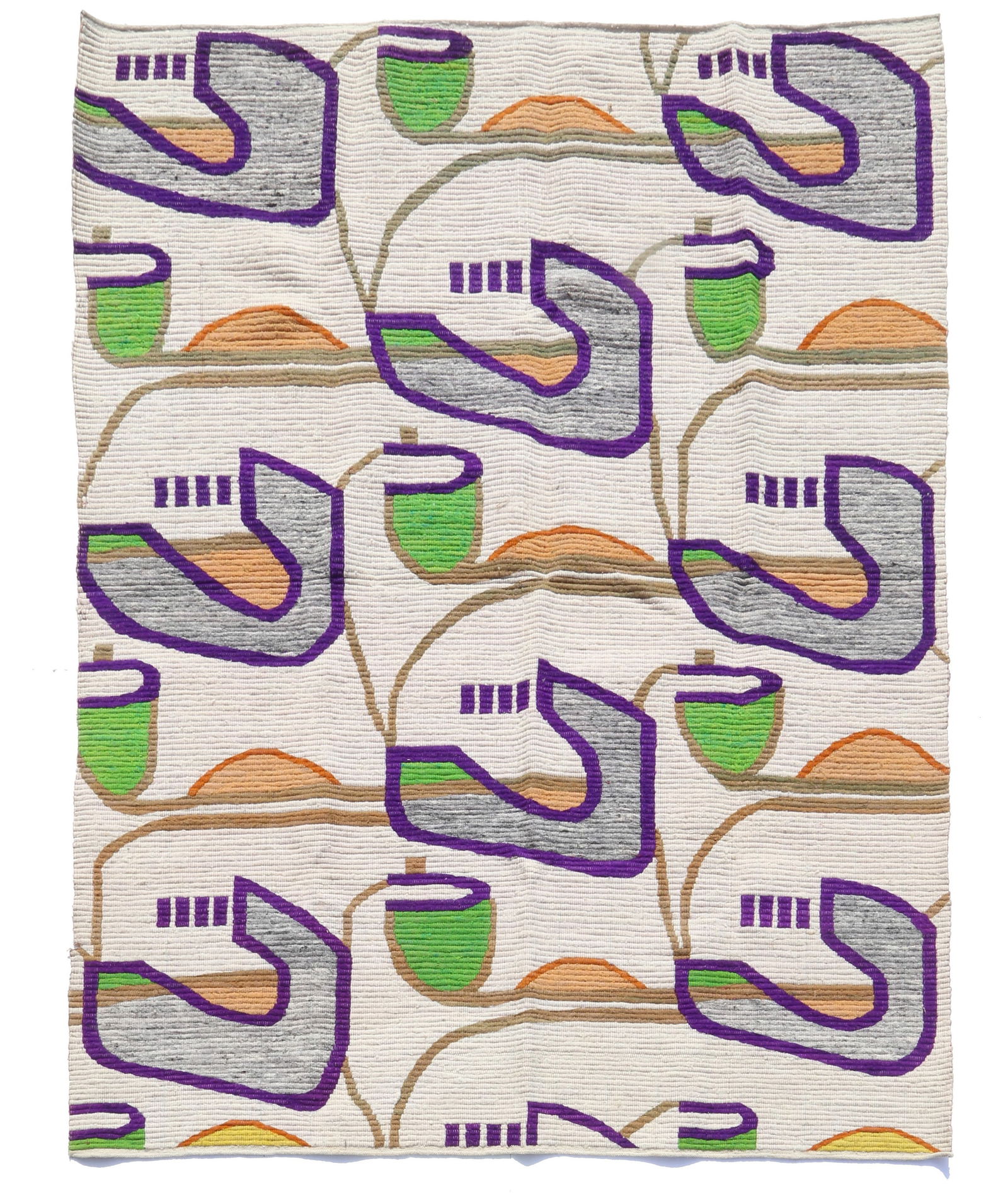 Charles Chamot, Stormwind, Woolen Tapestry (1 of 2)