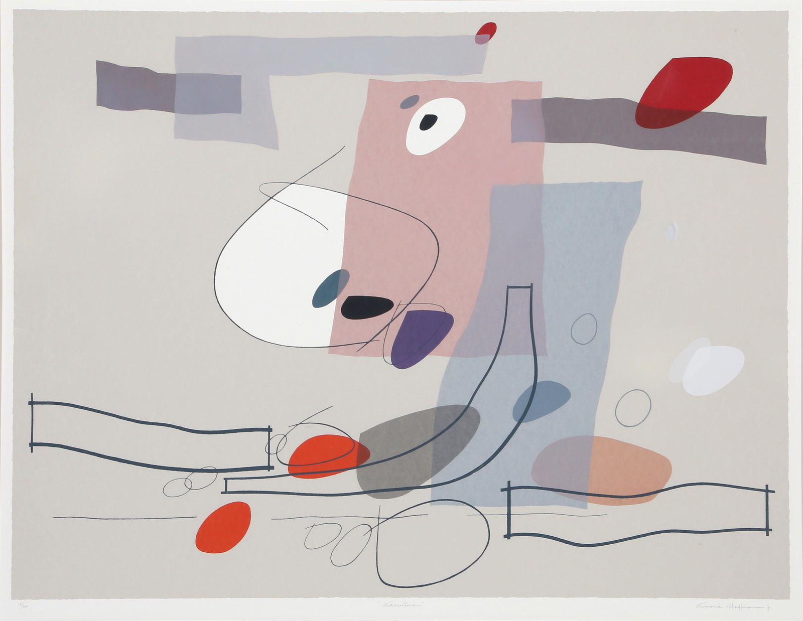 Arnold Hoffmann, Jr., Adventure, Screenprint (1 of 1)