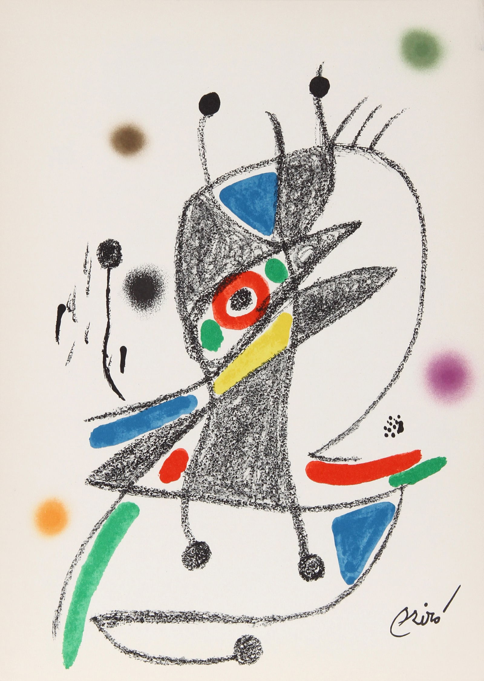 Joan Miro, Maravillas con Variaciones Acrosticas, Lithograph (1 of 2)