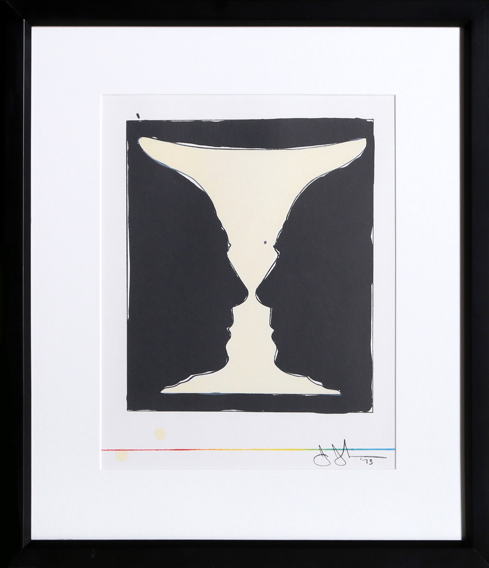 Jasper Johns, Cup 2 Picasso, Lithograph (1 of 2)
