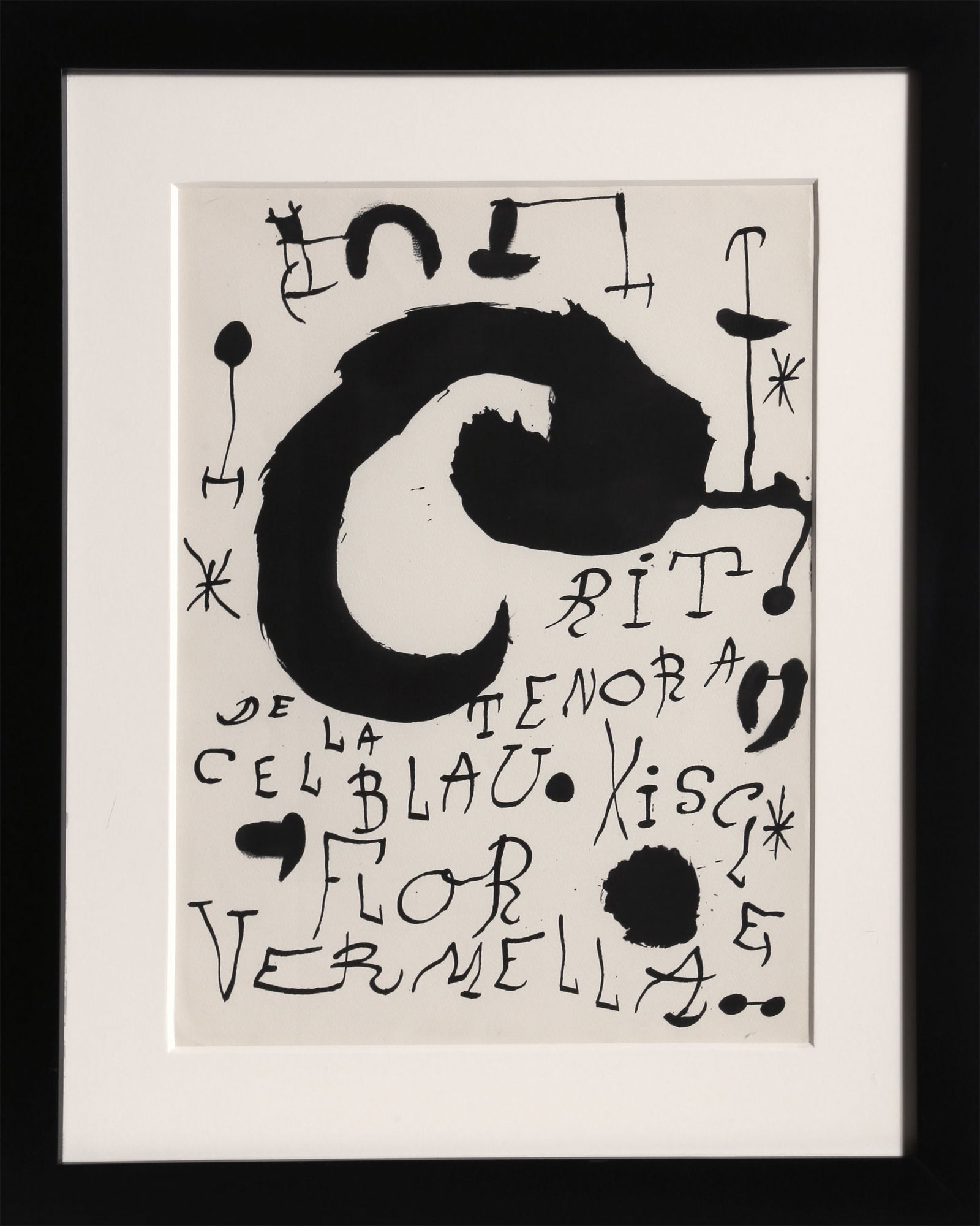Joan Miro, Les Essencies de la Terra 3, Lithograph (1 of 5)