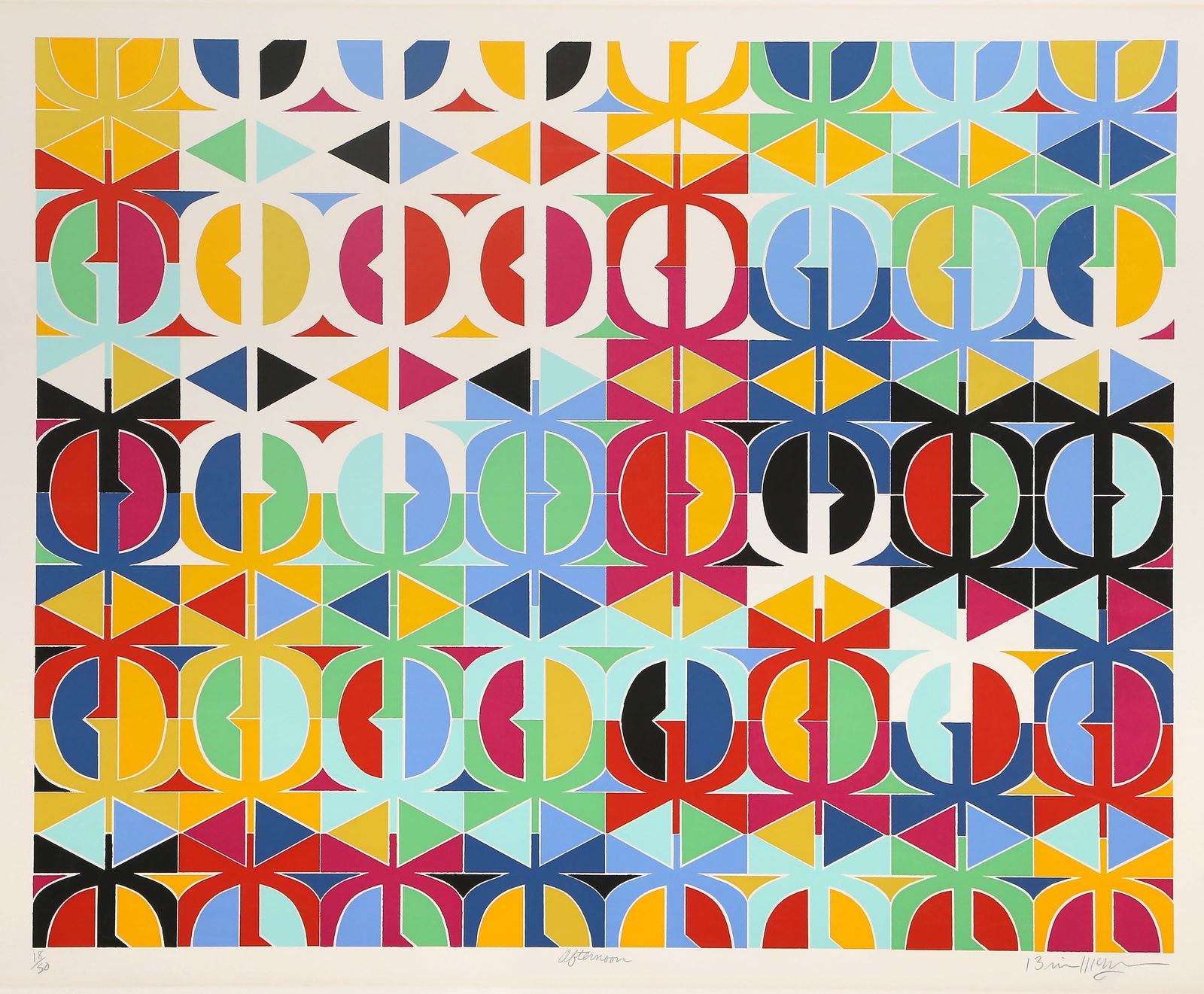 Brian McKinney, Afternoon, Screenprint (1 of 4)