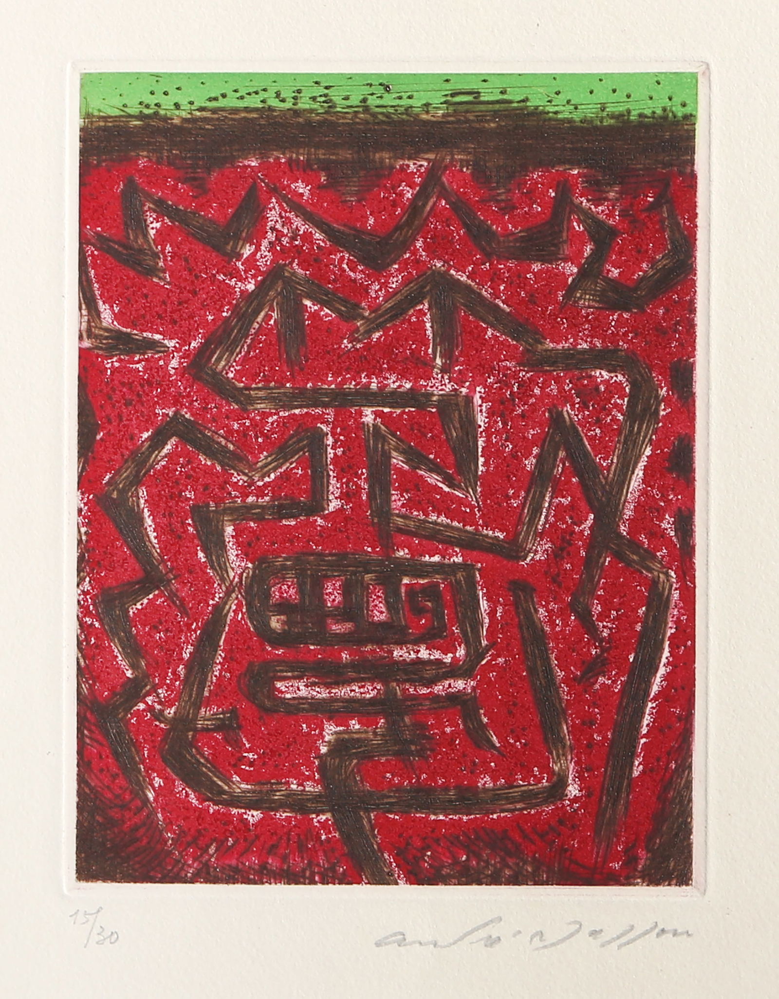 Andre Masson, Demone, Etching with Aquatint (1 of 4)