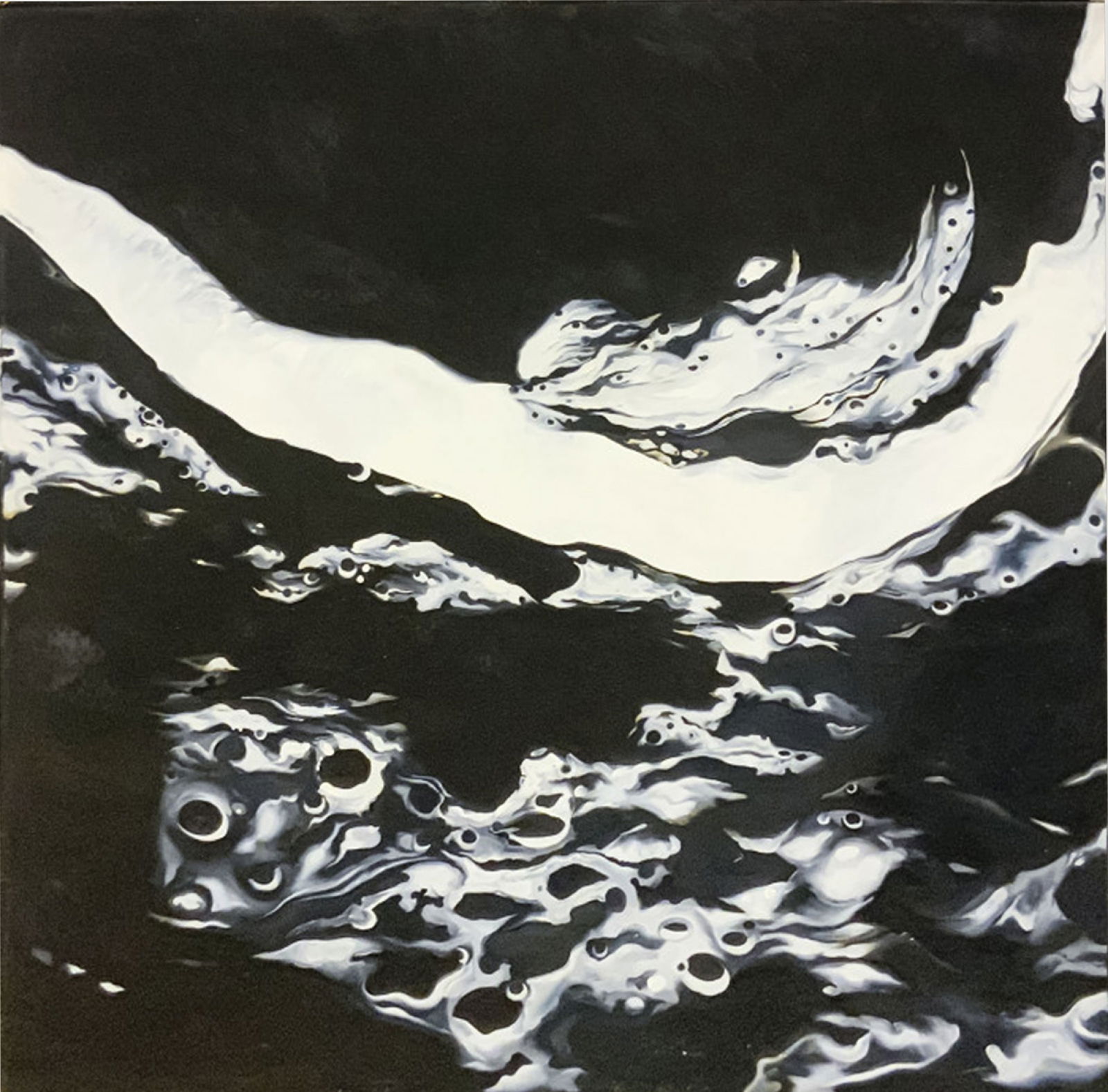 Lowell Blair Nesbitt, Crater Godin, Painting: Artist: Lowell Blair Nesbitt, American (1933 - 1993) Title: Crater Godin Year: 1970 Medium: Oil on Canvas, signed, titled and dated verso Size: 66 x 65 in. (167.64 x 165.1 cm)