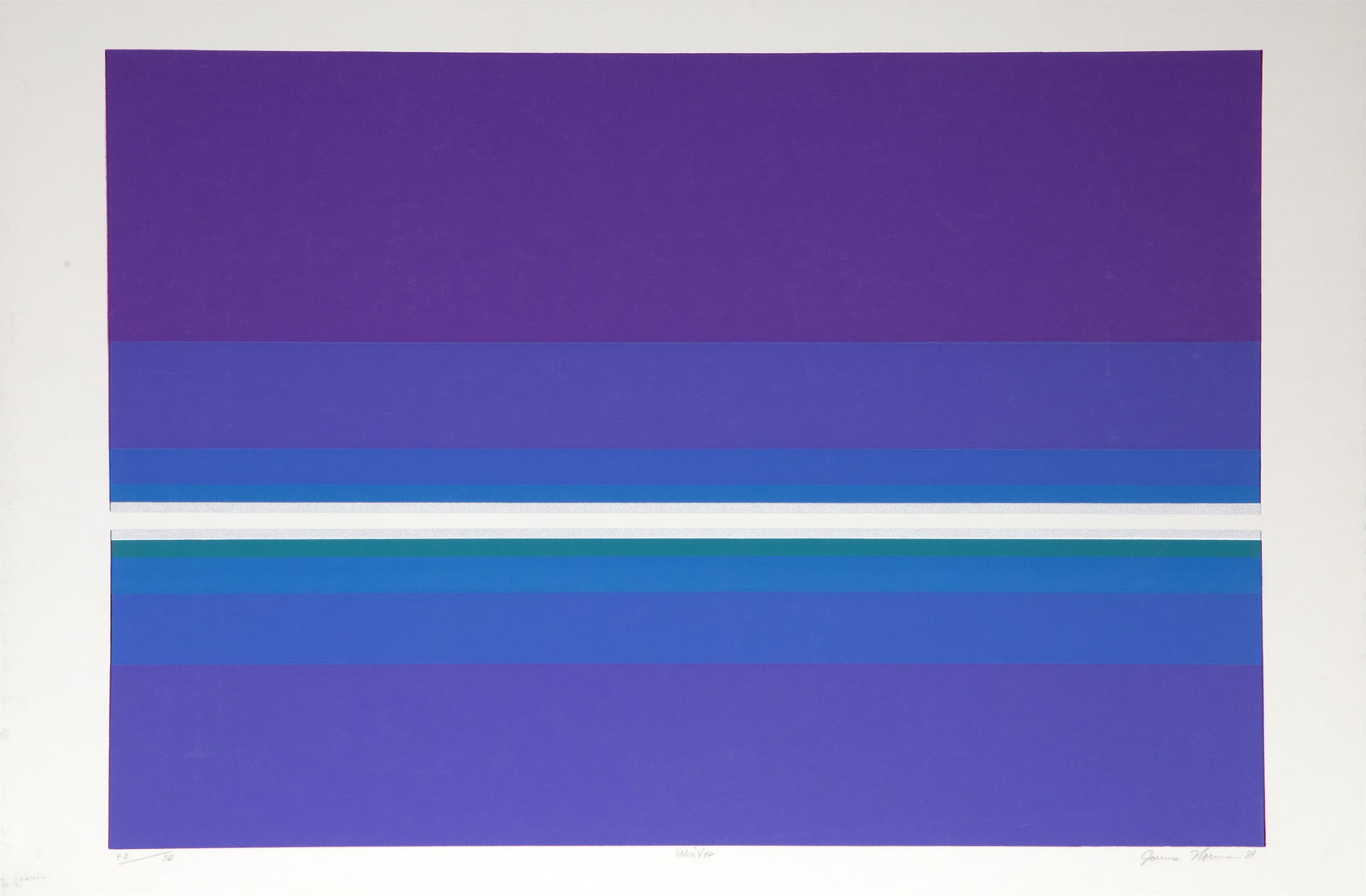 James Norman, Winter, Screenprint (1 of 5)