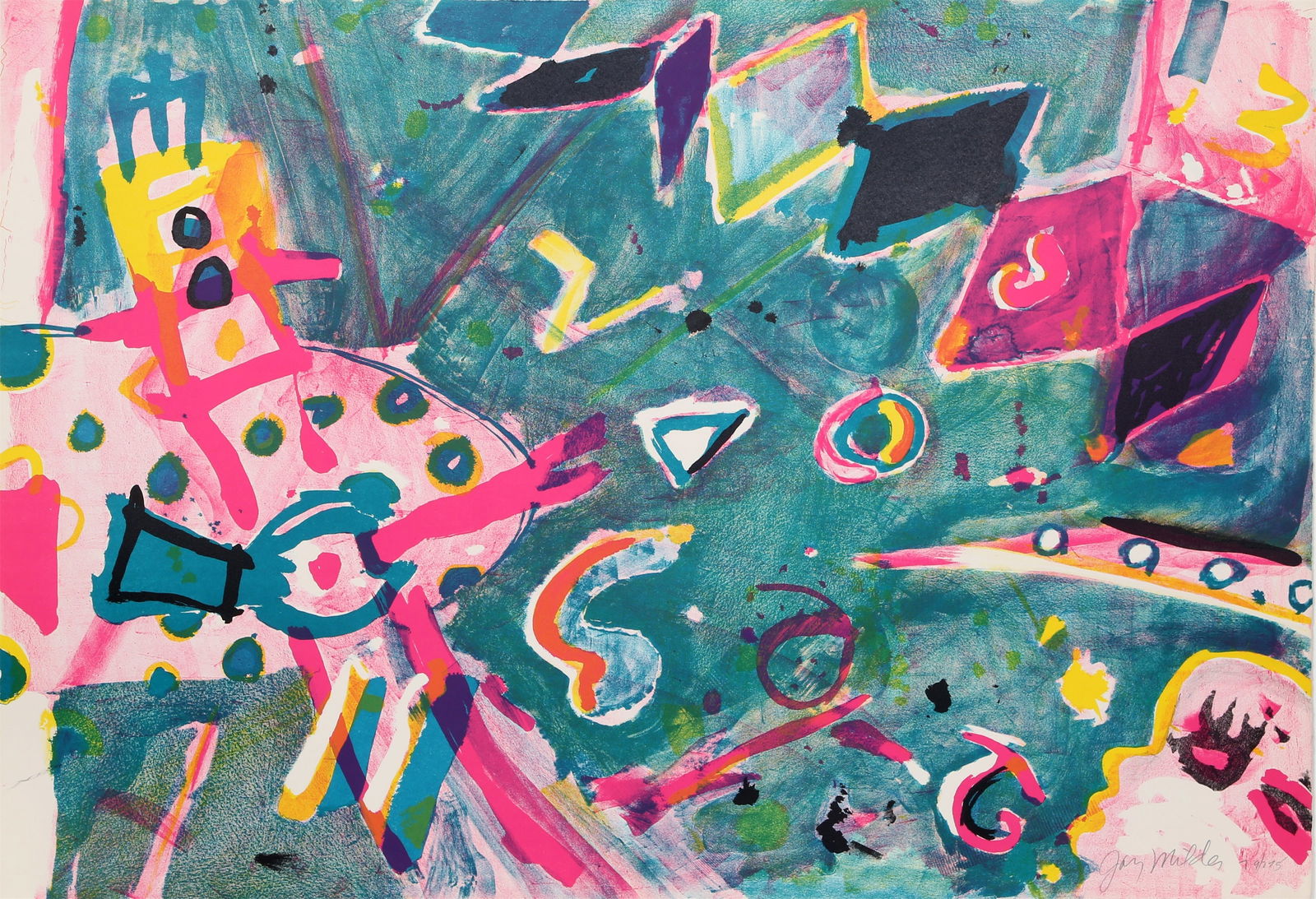 Jay Milder, Space Scope, Lithograph (1 of 2)