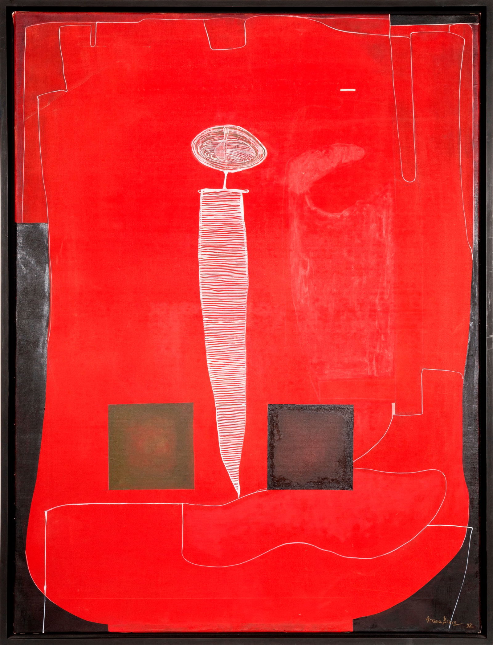 Eduardo Arranz-Bravo, Estigma de Pintor IV, Oil Painting (1 of 1)