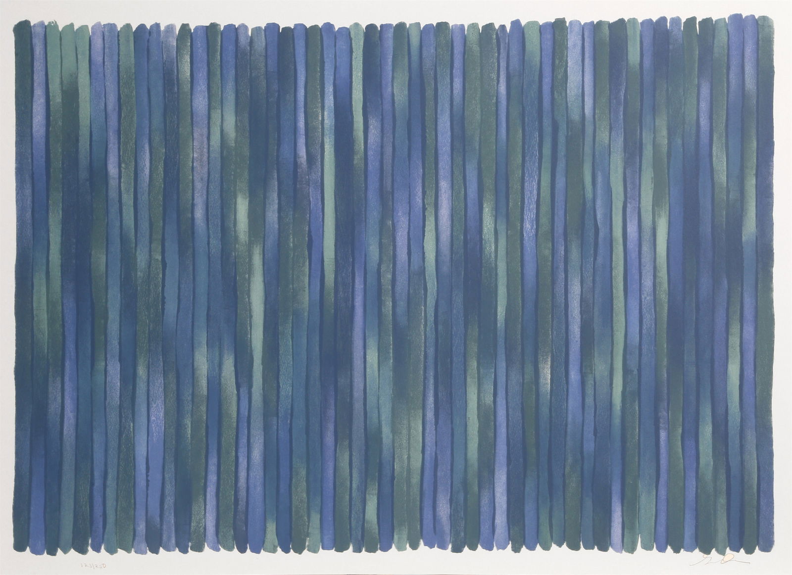 Gene Davis, Adam's Rib, Lithograph (1 of 2)