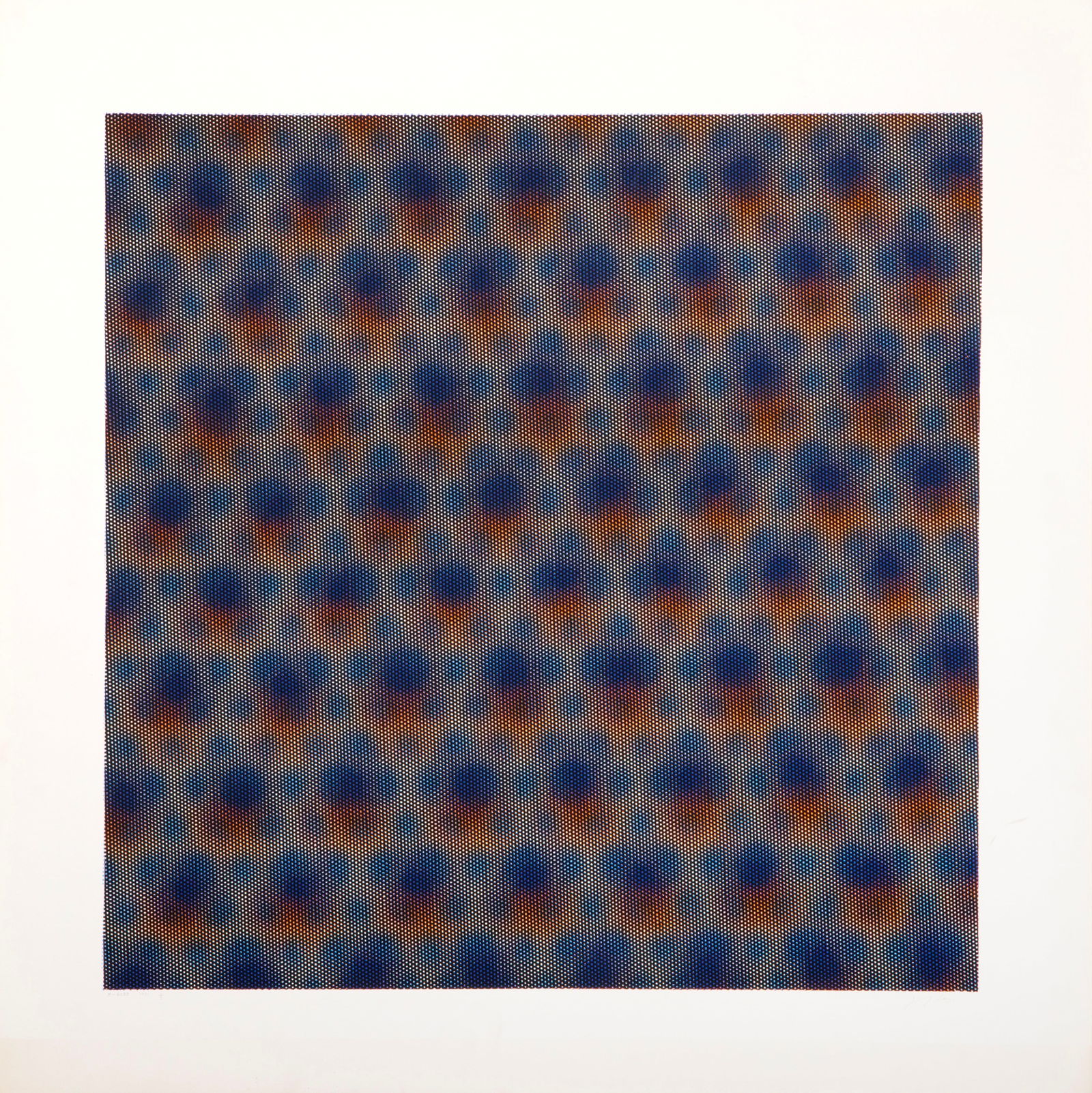 Josef Levi, K-BOBB, Screenprint: Artist: Josef Levi, American (1938 - ) Title: K-BOBB Year: 1971 Medium: Screenprint, signed and numbered in pencil Edition: 1/3 Image Size: 28 x 28 inches Size: 35 x 35.25 in. (88.9 x 89.54 cm)