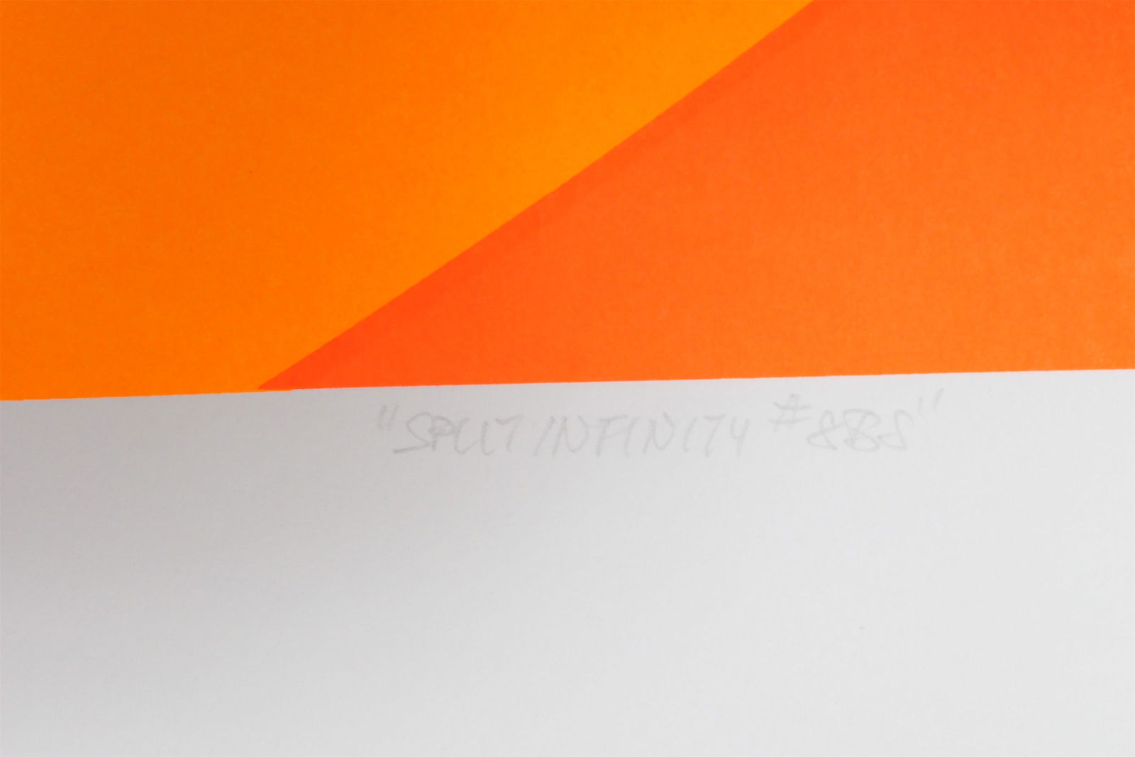 Herbert Aach, Split Infinity #8BS, Screenprint - 3