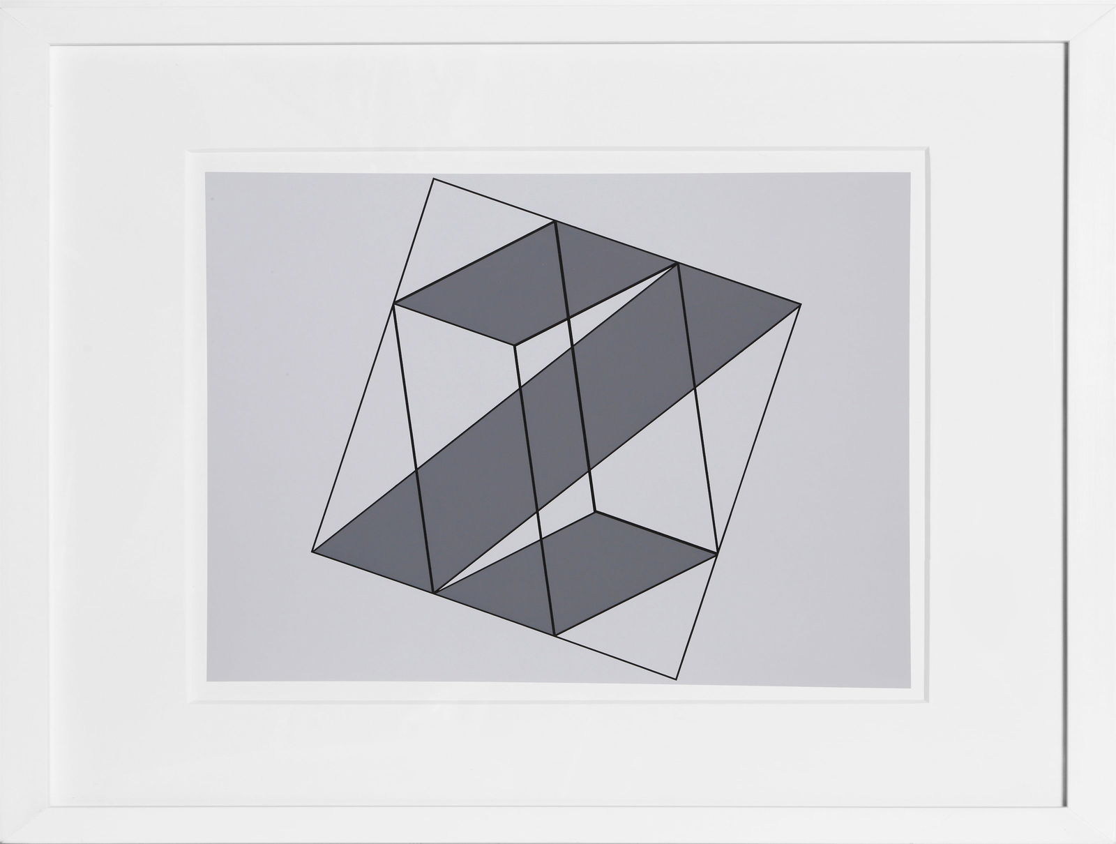 Josef Albers, Z Prism - P2, F16, I1, Screenprint: Artist: Josef Albers, German (1888 - 1976) Title: Z Prism - P2, F16, I1 Portfolio: Formulation: Articulation Year: 1972 Medium: Screenprint on Mohawk Superfine Bristol paper Edition: 1000 Image