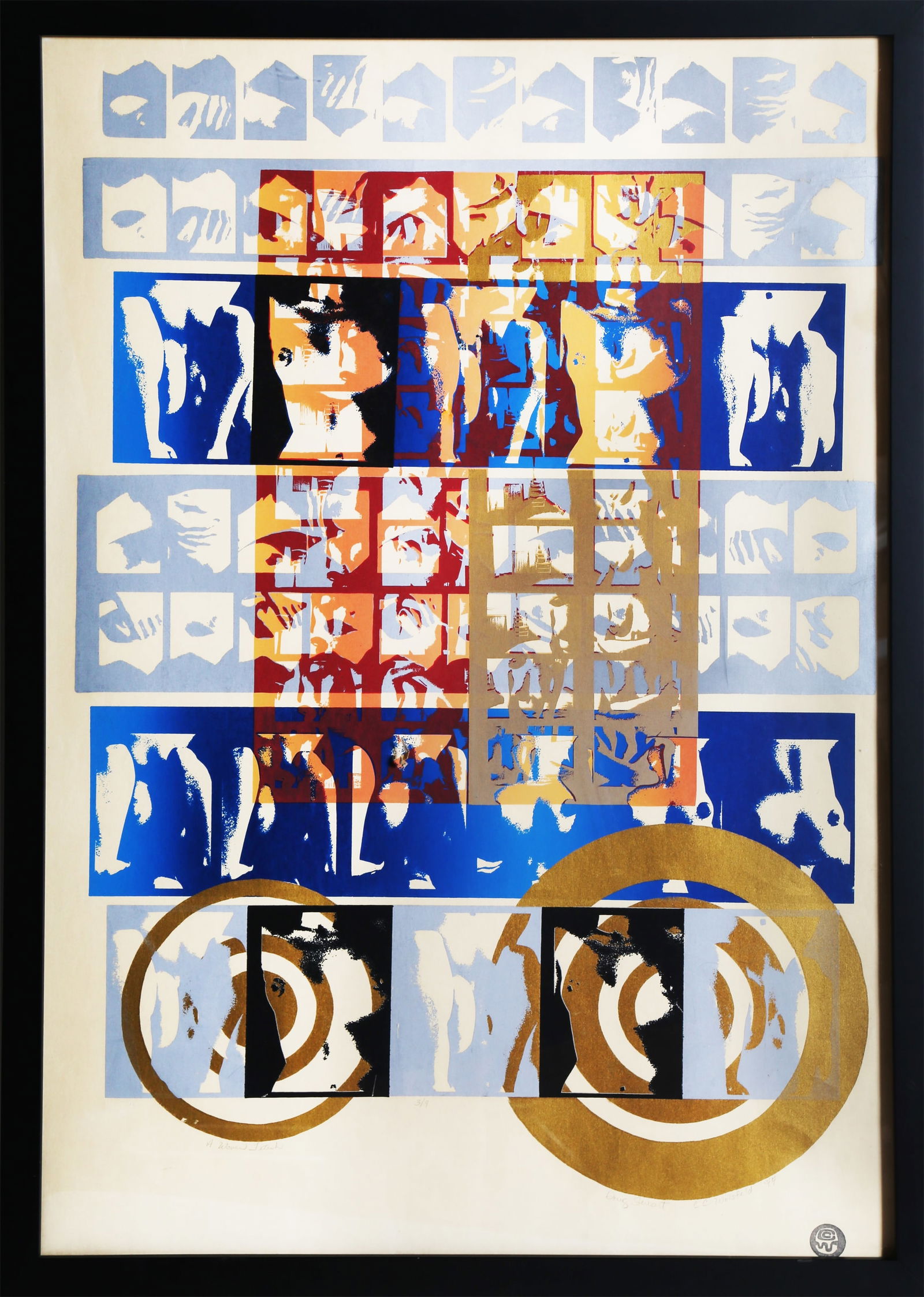 Cindy Wolsfeld, A Women Fetish, Screenprint: Artist: Cindy Wolsfeld, American (1953 - ) Title: A Women Fetish Year: 1977 Medium: Screenprint, signed and numbered in pencil Edition: 3/9 Size: 34 x 23 in. (86.36 x 58.42 cm) Description: A Pop Art